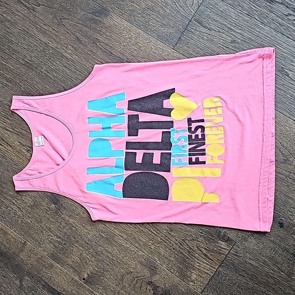 ALPHA DELTA PI Tank Size Medium